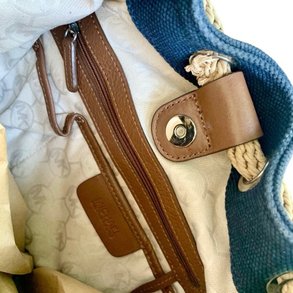 Michael Kors purse bag navy - Picture 5 of 12